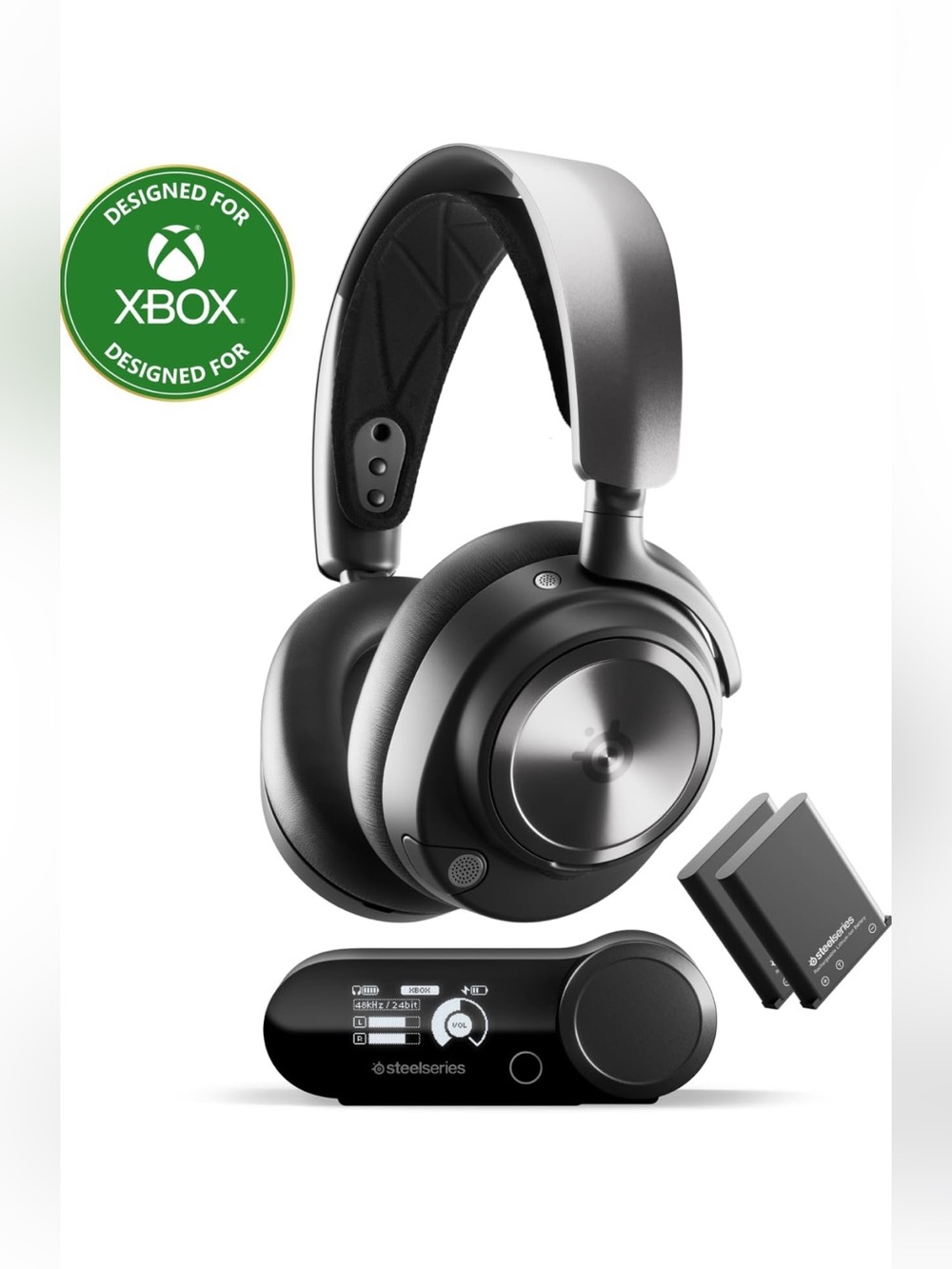 SteelSeries Arctis Nova Pro Wireless Multi-System Gaming Headset - Black
